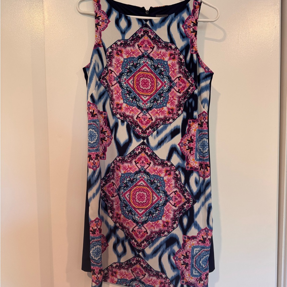 Multicolor Sleeveless Dress